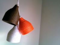 instructables Tarun Upadhyaya Paper Yarn Lamp